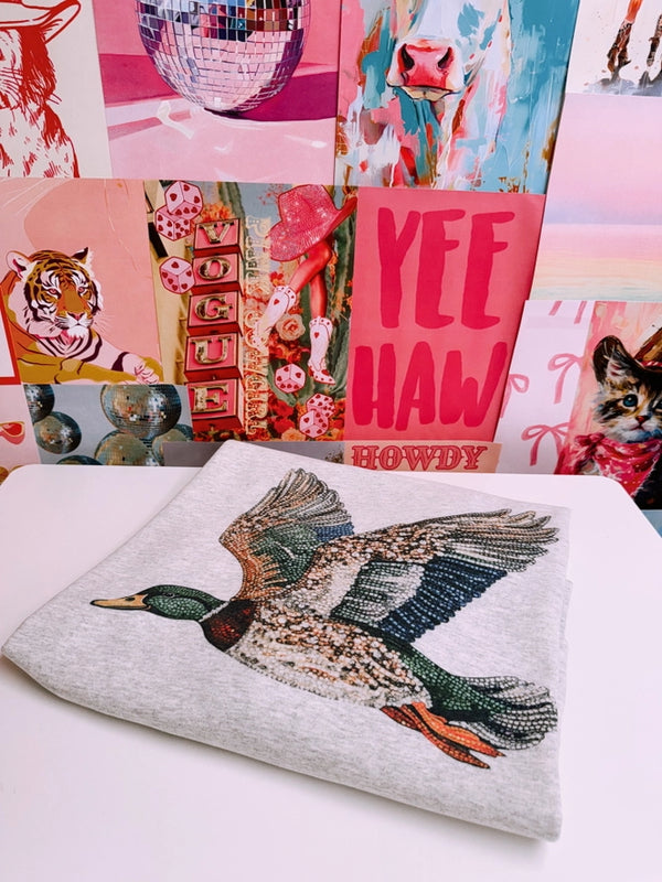 The Bedazzled Duck Tee