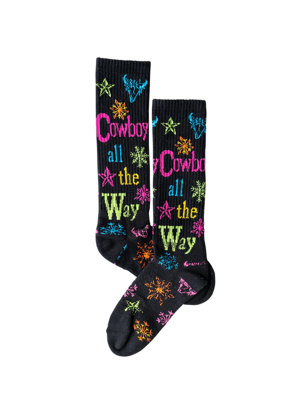 Lucky Chuck-Cowboy All The Way Socks