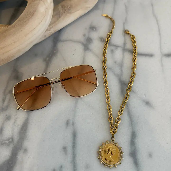 CSP- Small Coin Necklace