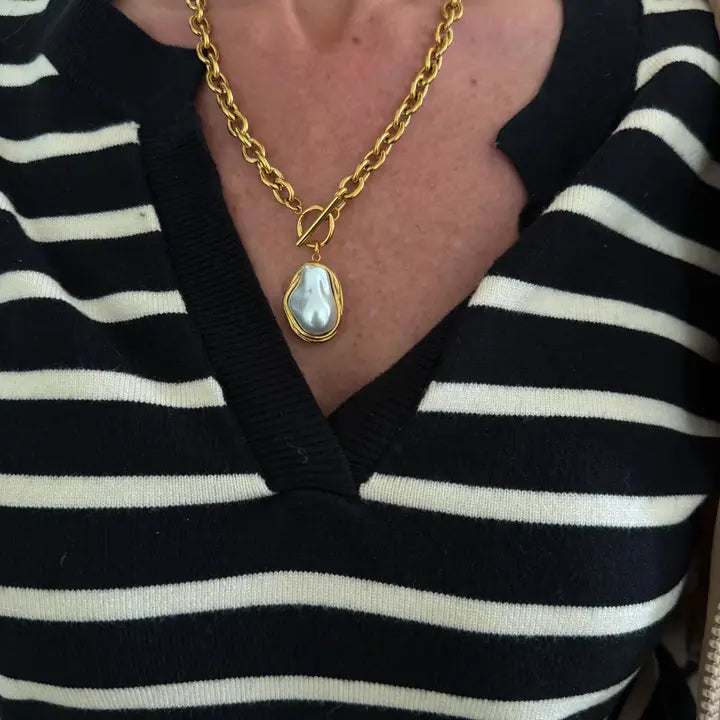 CSP-Pearl Drop Necklace