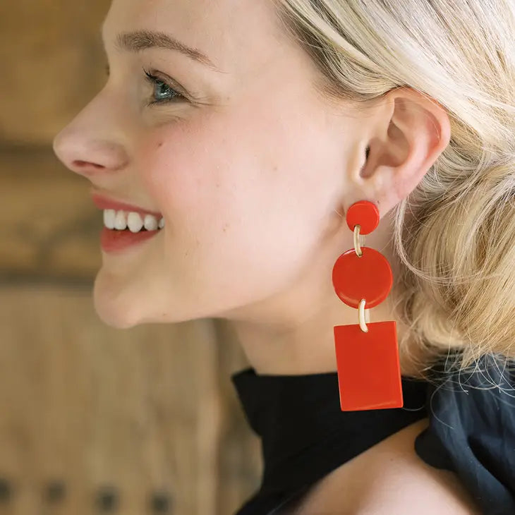 Sunshine Tienda- Red Harbor Earrings