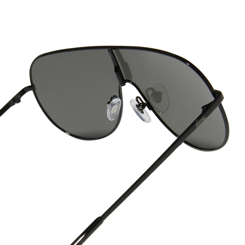 Dime- Tarzana Black/Grey with Silver Sunglasses