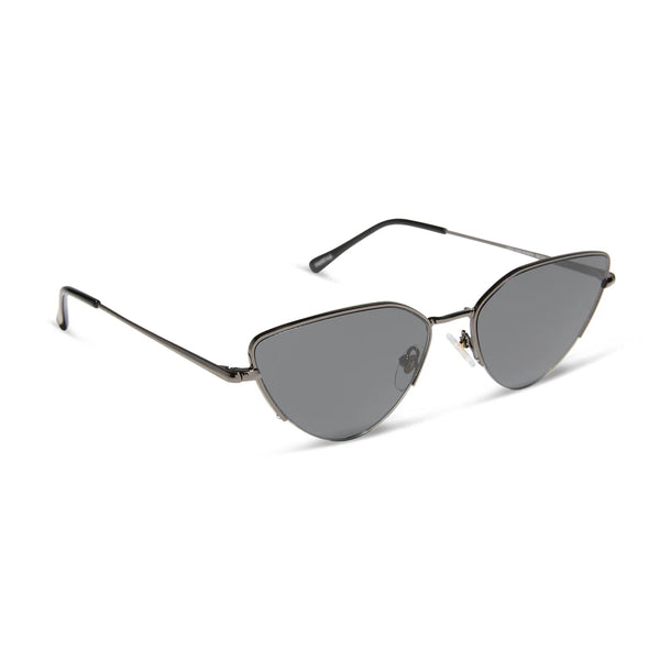Dime- Fairfax Shiny Gunmetal Grey
