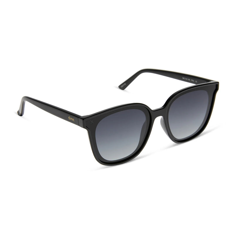 Dime- Toluca Black + Grey Gradient Polarized Sunglasses