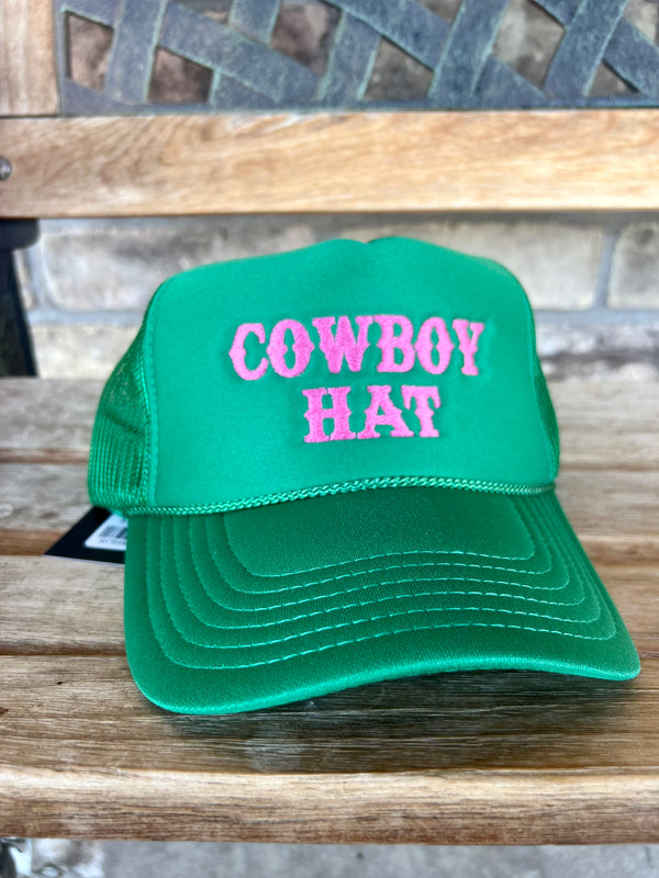 Cowboy Hat Trucker Hat