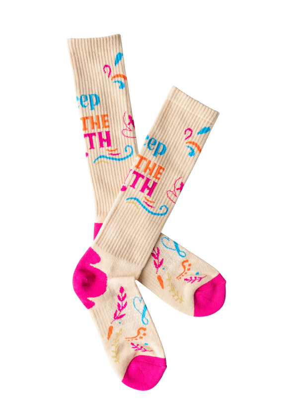 Lucky Chuck- Keep The Faith Socks