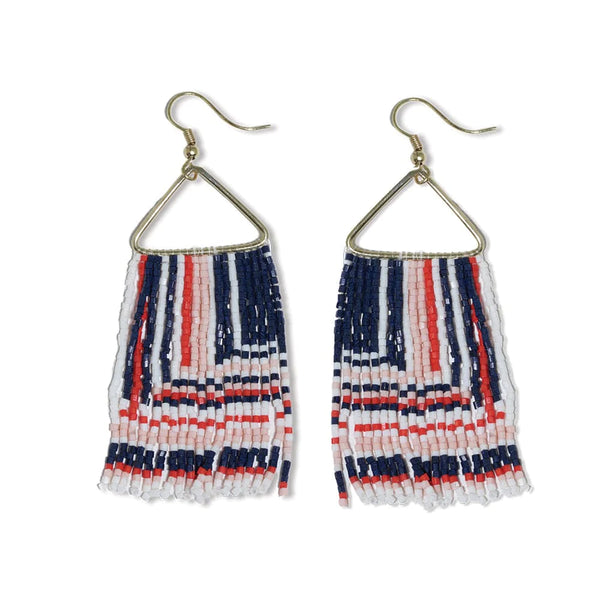 Ink + Alloy Paige Ascending Beaded Earrings St Tropez