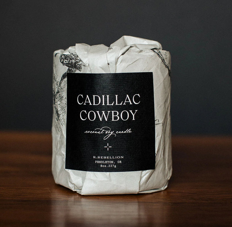 RR-Cadillac Cowboy 8oz Candle