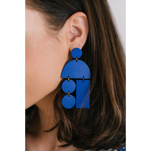 Sunshine Tienda- Cobalt Mobile Earrings