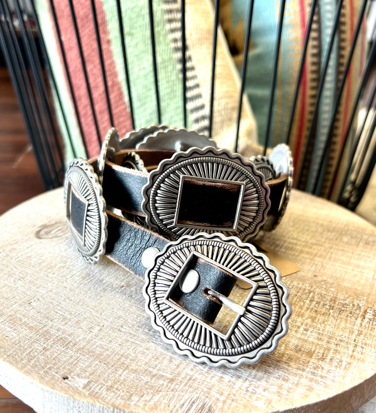時計 PJ Wood Silver Backle with leather Belt PJ Wood Silver Backle with leather Belt