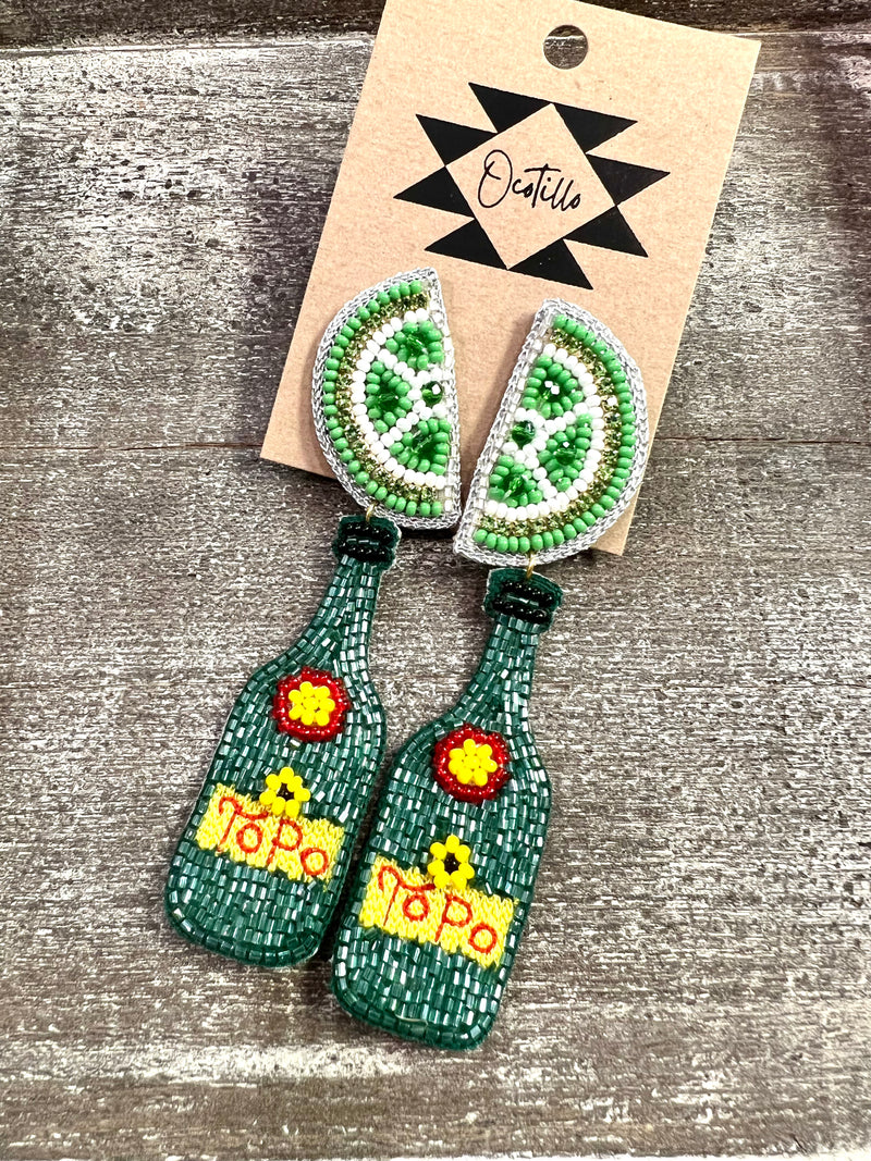 Topo & Lime Earrings