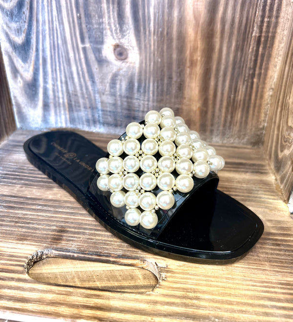 Chinese Laundry Bryer Pearl Jelly Sandals